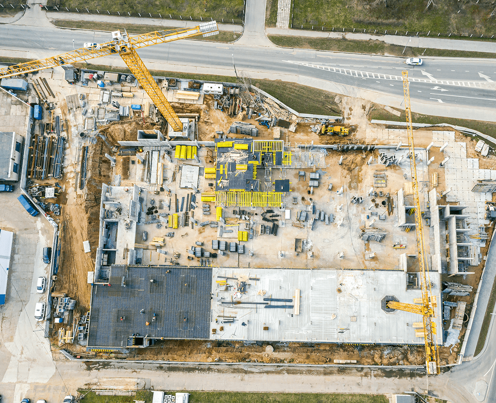 Building site under development